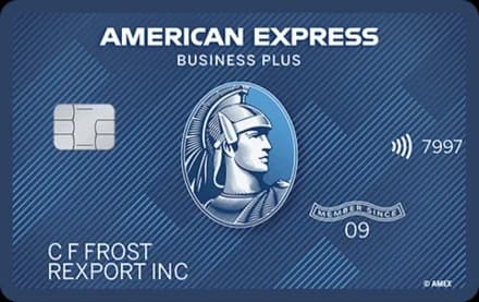 Amex Blue Business Plus card